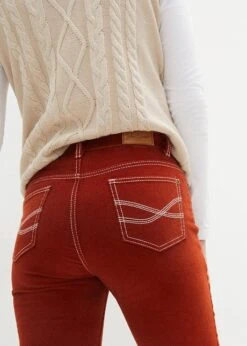 Pantalon En Velours Côtelé Extensible Slim Fit Avec Coutures Contrastantes 14 Pantalon En Velours Côtelé Extensible Slim Fit Avec Coutures Contrastantes -Libre Mode Winkel 23148474 FUDz0Pw3