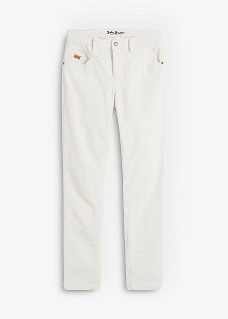 Pantalon En Velours Côtelé Extensible Slim Fit Avec Coutures Contrastantes 9 Pantalon En Velours Côtelé Extensible Slim Fit Avec Coutures Contrastantes - Afbeelding 9