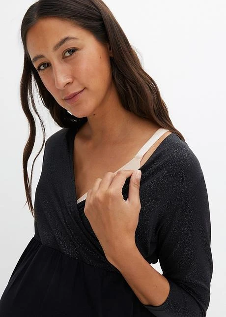 T-shirt De Grossesse Avec Effet Brillant 6 T-shirt De Grossesse Avec Effet Brillant - Afbeelding 6