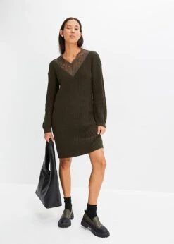 Rainbow Robe En Maille Avec Dentelle 9 Rainbow Robe En Maille Avec Dentelle -Libre Mode Winkel 23155479 Qw3T1gox