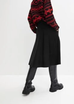 Jupe En Punto Di Roma Qui Tombe Au-dessous Du Genou 9 Jupe En Punto Di Roma Qui Tombe Au-dessous Du Genou -Libre Mode Winkel 23156849 L3anlGkS