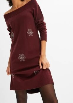 Robe En Maille Carmen Avec Strass 13 Robe En Maille Carmen Avec Strass -Libre Mode Winkel 23158053 yxxh7W8p