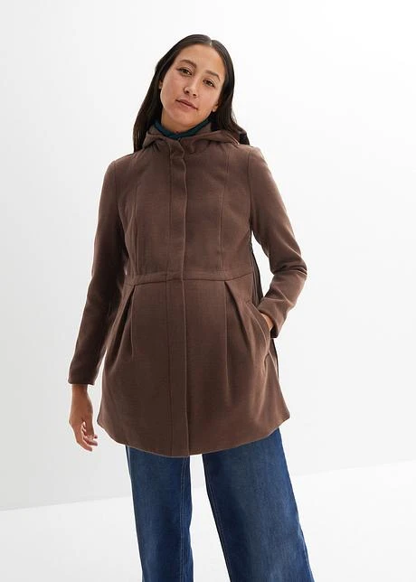 Manteau De Grossesse Avec Capuche, Ajustable 2 Manteau De Grossesse Avec Capuche, Ajustable - Afbeelding 2