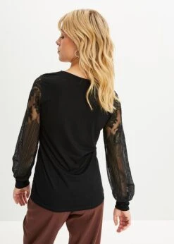 Rainbow T-shirt Manches Longues Avec Manches En Dentelle 8 Rainbow T-shirt Manches Longues Avec Manches En Dentelle -Libre Mode Winkel 23163363 ZDot5O1e