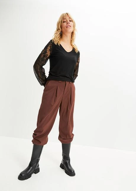 Rainbow T-shirt Manches Longues Avec Manches En Dentelle 4 Rainbow T-shirt Manches Longues Avec Manches En Dentelle - Afbeelding 4