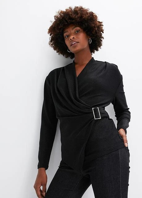 T-shirt Manches Longues Scintillant 2 T-shirt Manches Longues Scintillant - Afbeelding 2