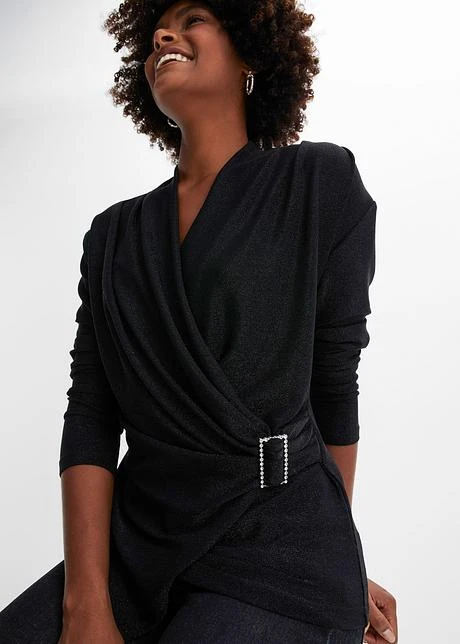 T-shirt Manches Longues Scintillant 5 T-shirt Manches Longues Scintillant - Afbeelding 5