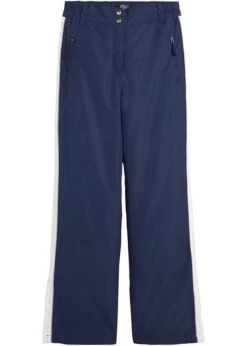 Pantalon De Ski Thermo Fonctionnel, Détails Réfléchissants, étanche, Straight