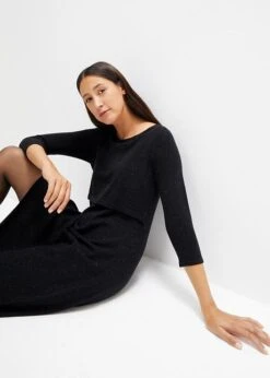 Robe En Maille De Grossesse Et D'allaitement Avec Fil Brillant 10 Robe En Maille De Grossesse Et D'allaitement Avec Fil Brillant -Libre Mode Winkel 23187624 7WggHvIj