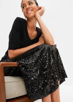 Jupe à Sequins -Libre Mode Winkel 23187962 FnJ6Rqpj