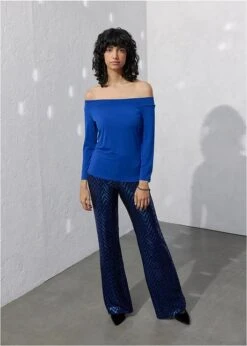 Pantalon à Sequins -Libre Mode Winkel 23189013 v8jzI4Y7