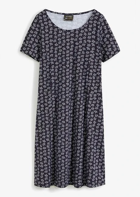 Robe T-shirt à Motif Floral 7 Robe T-shirt à Motif Floral - Afbeelding 7