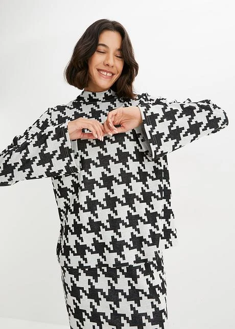 T-shirt Manches Longues à Col Montant 2 T-shirt Manches Longues à Col Montant - Afbeelding 2