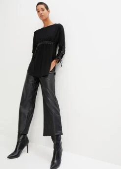 T-shirt Manches Longues Avec Passepoil Enduit 10 T-shirt Manches Longues Avec Passepoil Enduit -Libre Mode Winkel 23197932 rgdeUpU3