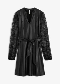 Robe Avec Empiècement Dentelle