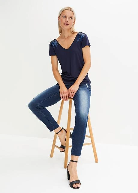 T-shirt Avec Sequins 4 T-shirt Avec Sequins - Afbeelding 4