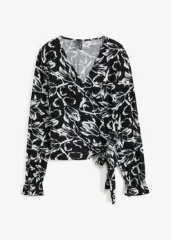 Rainbow Blouse Cache-cœur En Jersey