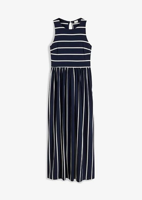 Robe Longue, Rayée 1 Robe Longue, Rayée