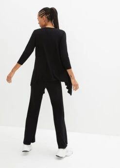 Top, Gilet 3/4, Pantalon (Ens. 3 Pces.) Avec Viscose 9 Top, Gilet 3/4, Pantalon (Ens. 3 Pces.) Avec Viscose -Libre Mode Winkel 23203419 dDKnmJXh