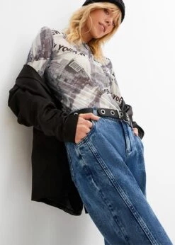 Rainbow Jean Boyfriend à Coutures Décoratives -Libre Mode Winkel 23206189 1udamUnW