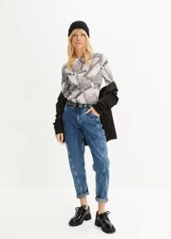 Rainbow Jean Boyfriend à Coutures Décoratives -Libre Mode Winkel 23206192 4U3q90k5