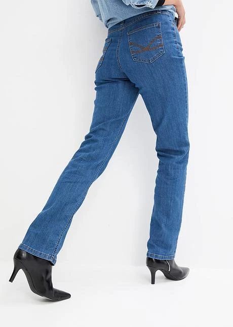 Jean High Waist Straight, Extensible 3 Jean High Waist Straight, Extensible - Afbeelding 3