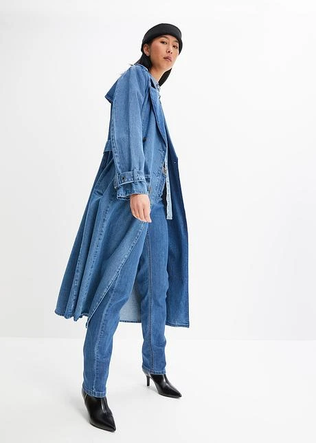 Jean High Waist Straight, Extensible 4 Jean High Waist Straight, Extensible - Afbeelding 4