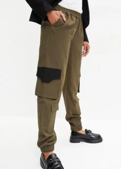 Rainbow Pantalon Cargo à Détails Contrastants -Libre Mode Winkel 23211803 zZhDpsgi