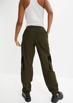 Rainbow Pantalon Cargo à Détails Contrastants -Libre Mode Winkel 23211829 Pw7ytLAQ