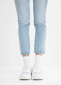 Jean Slim Taille Moyenne, Cropped 12 Jean Slim Taille Moyenne, Cropped -Libre Mode Winkel 23214416 C571EYE6