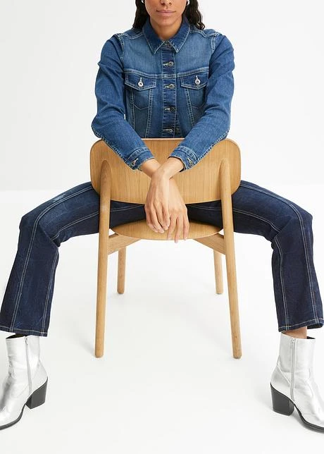 Rainbow Jean Bootcut Avec Coutures D'empiècement 8 Rainbow Jean Bootcut Avec Coutures D'empiècement - Afbeelding 8