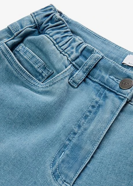 Jean Taille Haute Wide Leg, Taille Confortable 7 Jean Taille Haute Wide Leg, Taille Confortable - Afbeelding 7