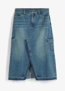 Rainbow Jupe En Jean Avec Poches Cargo