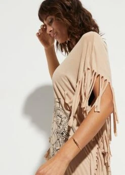 Robe-tunique De Plage En Viscose -Libre Mode Winkel 23215657 hZOGIYpG