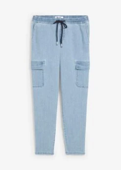 Jean Cargo Mid Waist, Cropped