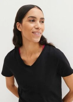 PREMIUM T-shirt Col V Sans Coutures Essential 14 PREMIUM T-shirt Col V Sans Coutures Essential -Libre Mode Winkel 23217213 yGYHUYDJ