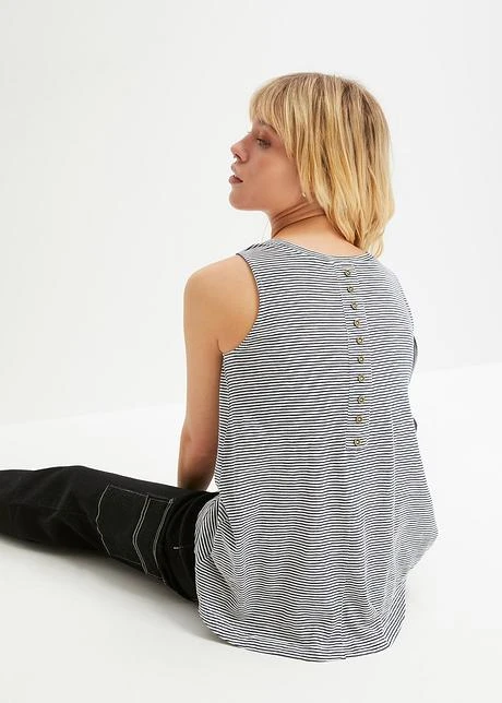 Rainbow Top Avec Patte De Boutonnage Au Dos 3 Rainbow Top Avec Patte De Boutonnage Au Dos - Afbeelding 3