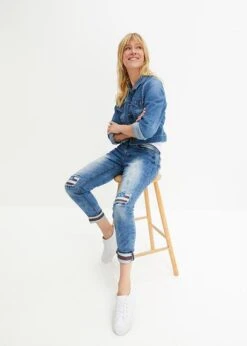 Rainbow Jean Skinny Avec Détail Drapeau -Libre Mode Winkel 23217679 2FCoEPFK