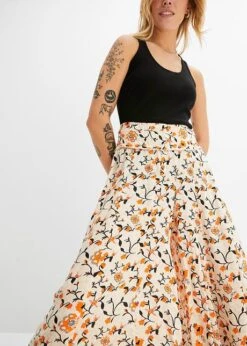 Rainbow Pantalon Palazzo Ample à Imprimé Floral -Libre Mode Winkel 23217852 9IIqiPUH