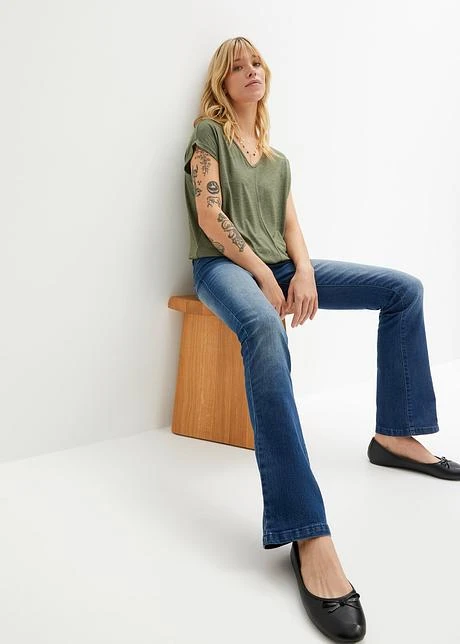 Rainbow T-shirt Avec Effet Noué 4 Rainbow T-shirt Avec Effet Noué - Afbeelding 4