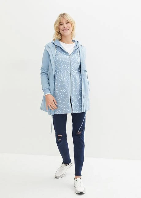 Sweat Zippé De Grossesse En Coton 4 Sweat Zippé De Grossesse En Coton - Afbeelding 4