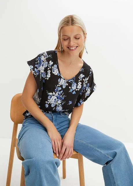 T-shirt à Manches Volantées 2 T-shirt à Manches Volantées - Afbeelding 2