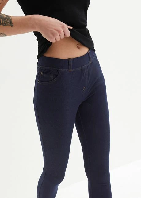 Legging Corsaire Imitation Jean 5 Legging Corsaire Imitation Jean - Afbeelding 5