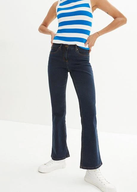 Jean Bootcut Taille Haute, Stretch 2 Jean Bootcut Taille Haute, Stretch - Afbeelding 2