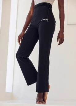 Pantalon De Sport Avec Fronces, Jambes Larges -Libre Mode Winkel 23222803 hLTMlxRm