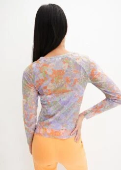 Rainbow T-shirt Manches Longues En Mesh Doublé 9 Rainbow T-shirt Manches Longues En Mesh Doublé -Libre Mode Winkel 23222955 b1q970v1