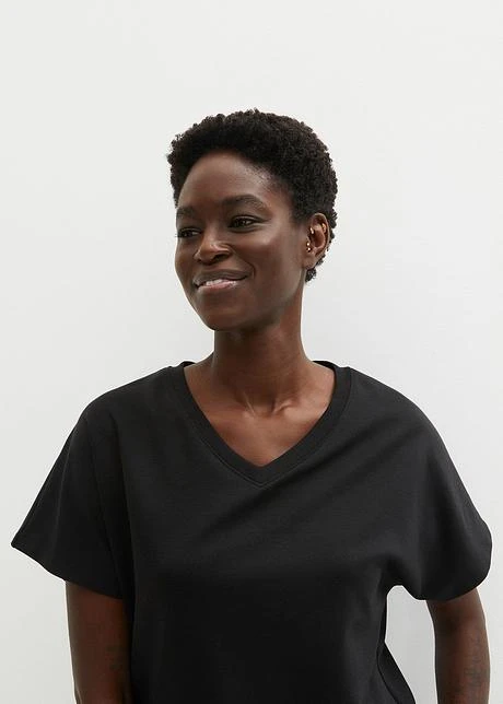 PREMIUM T-shirt Boxy Essential En Coton épais 5 PREMIUM T-shirt Boxy Essential En Coton épais - Afbeelding 5