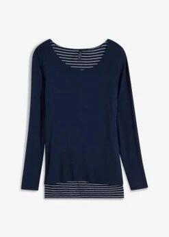 Rainbow T-shirt Long Manches Longues En Double épaisseur