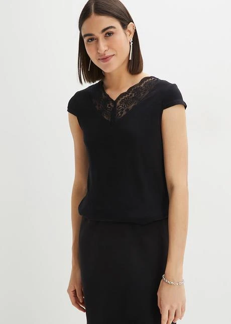 T-shirt Avec Dentelle 2 T-shirt Avec Dentelle - Afbeelding 2