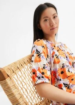 T-shirt à Col V Et Manches 3/4 11 T-shirt à Col V Et Manches 3/4 -Libre Mode Winkel 23226040 PNrfM5XZ